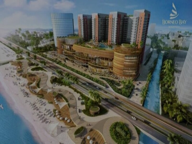 Borneo Bay City Apartemen di Balikpapan, Resor Private Tepi Laut